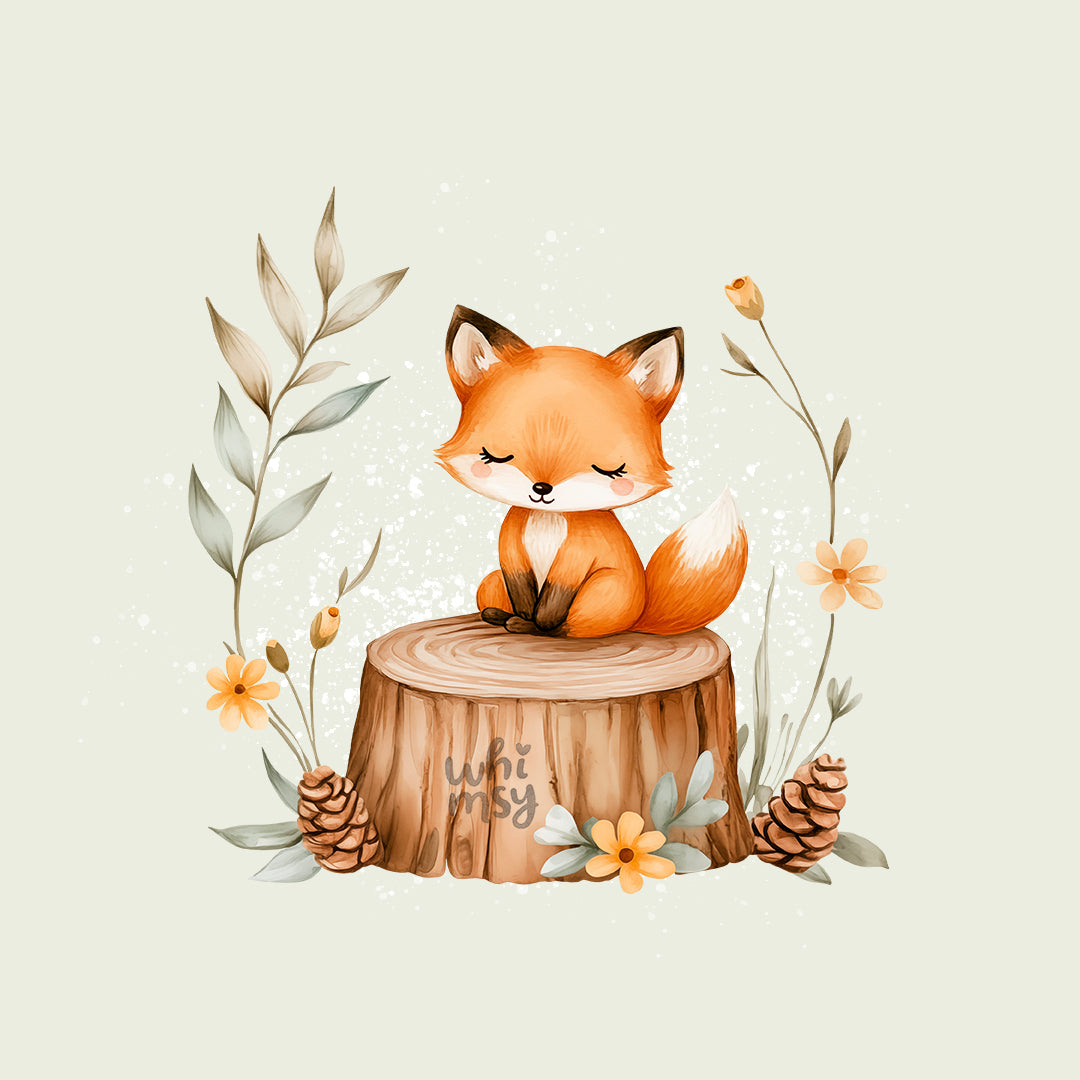 Little fox PNG clipart