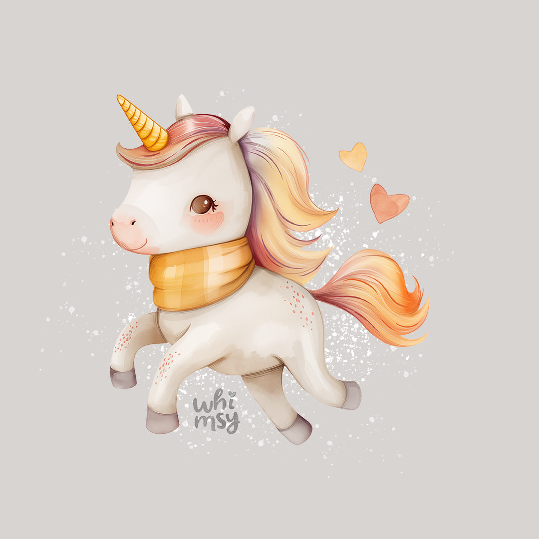 Unicorn PNG clipart set