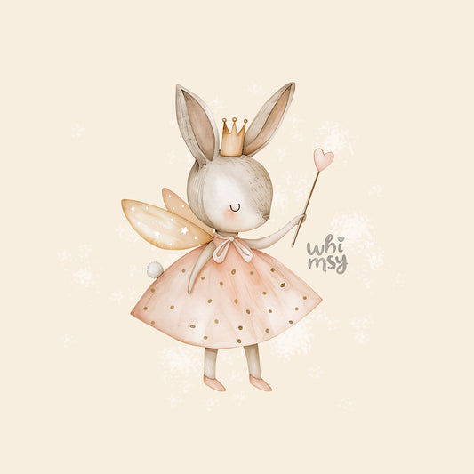 Fairy bunny PNG clipart set