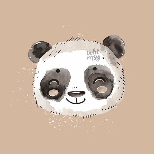 Happy panda PNG clipart