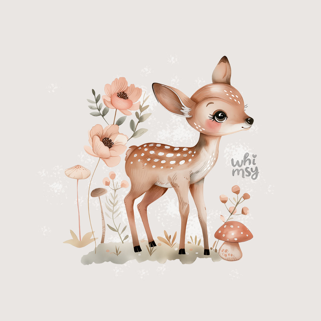 Woodland deer PNG clipart