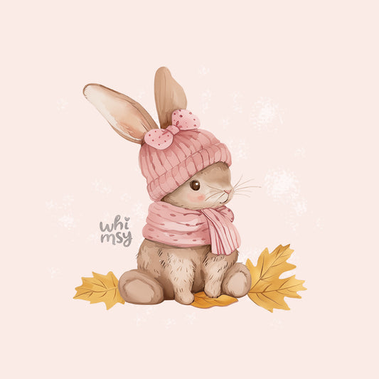 Autumn rabbit PNG clipart