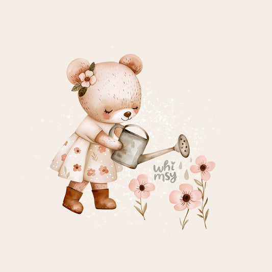 Little gardener PNG clipart set