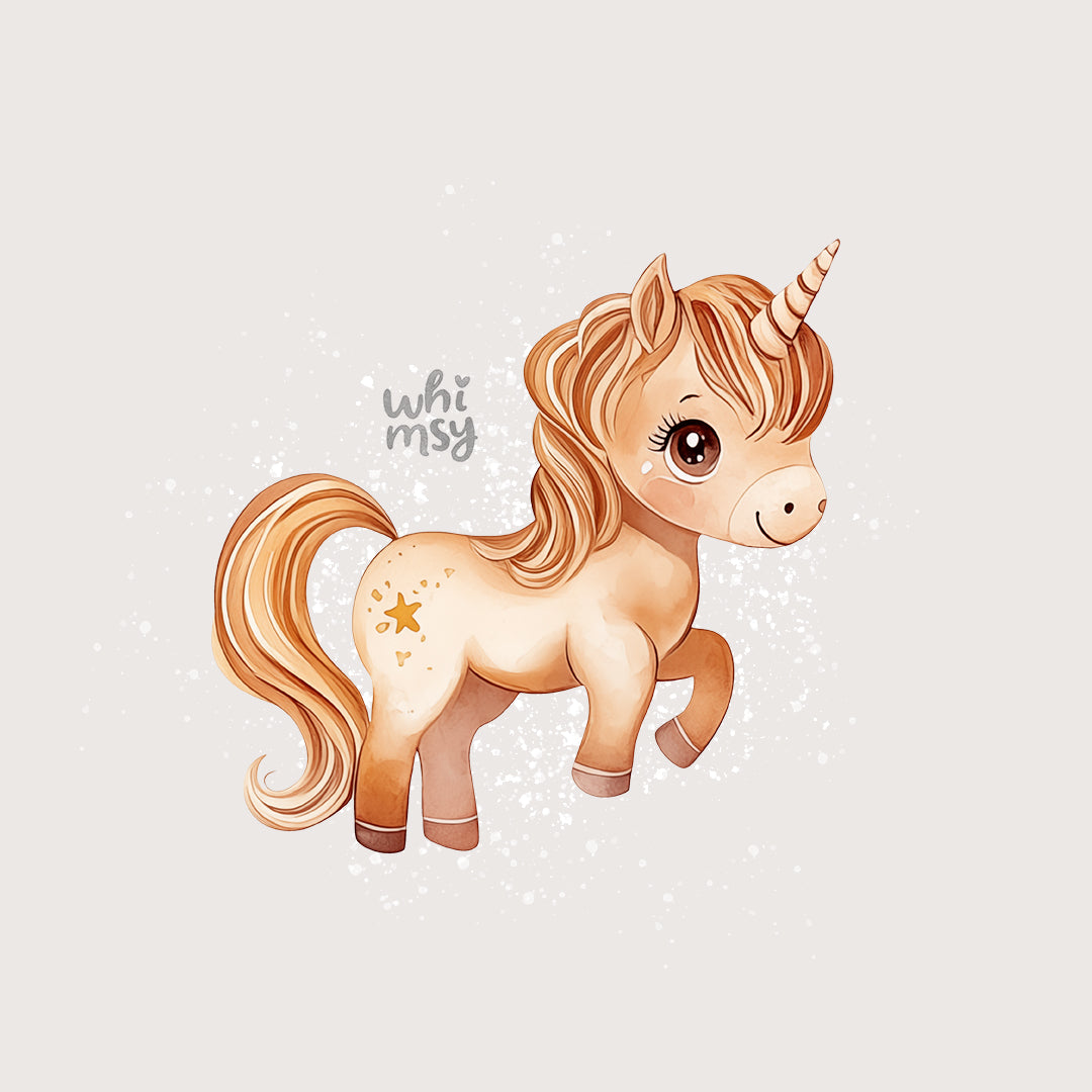 Unicorn PNG clipart set