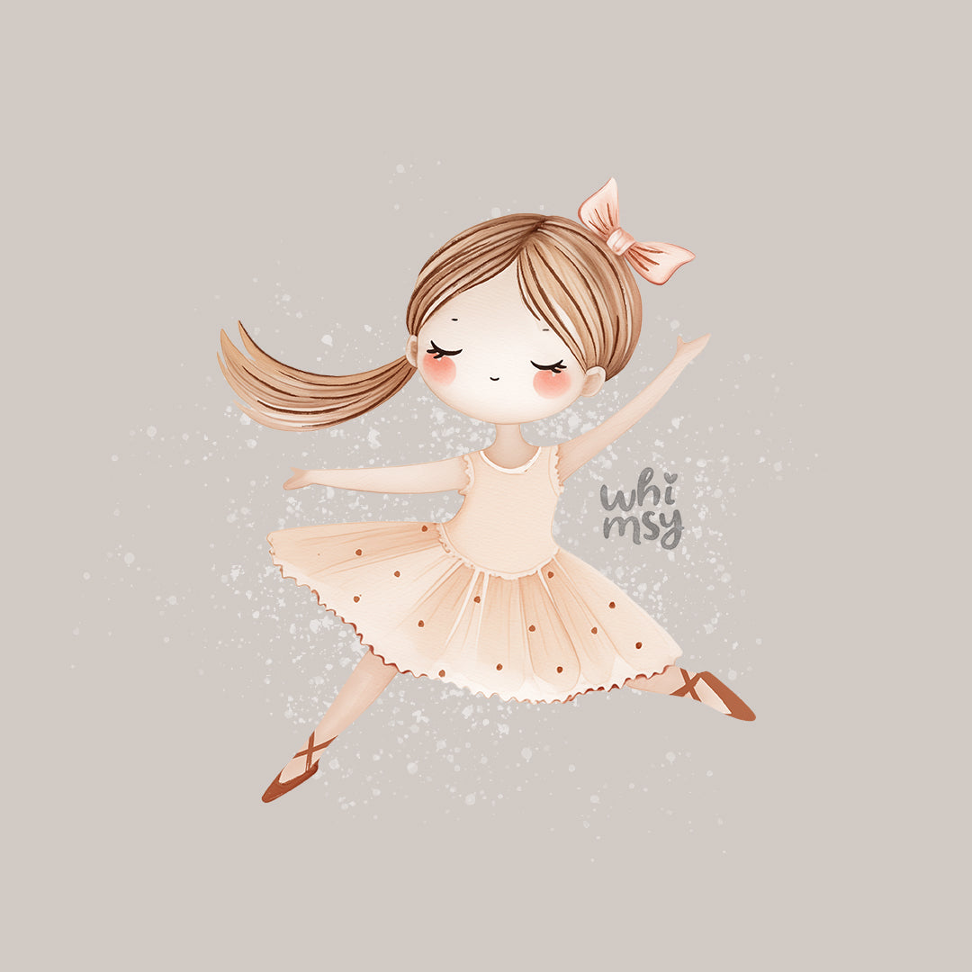 Ballerina PNG clipart set