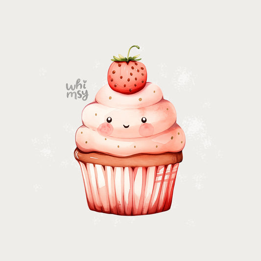 Cupcake PNG clipart set