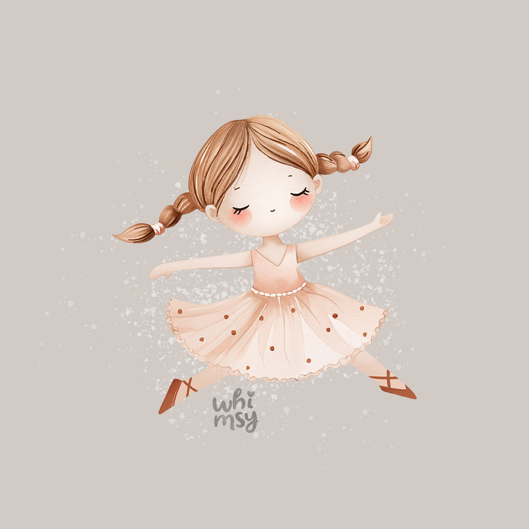 Ballerina PNG clipart set