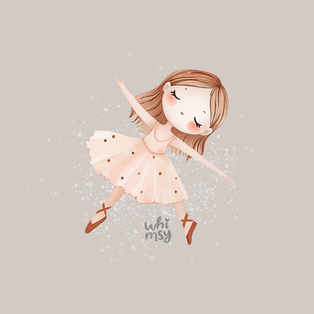 Ballerina PNG clipart set