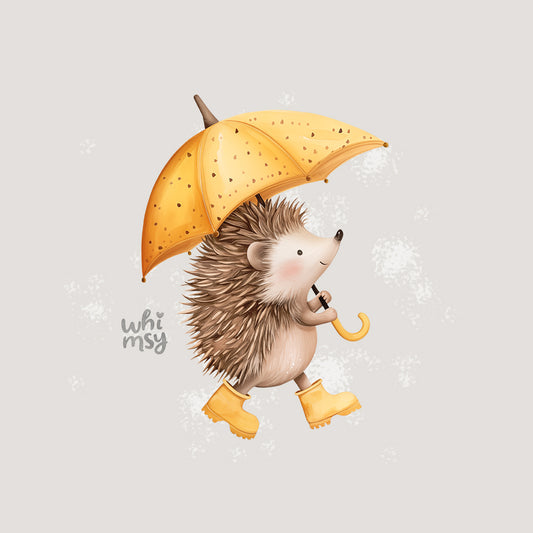 Rainy day PNG clipart set