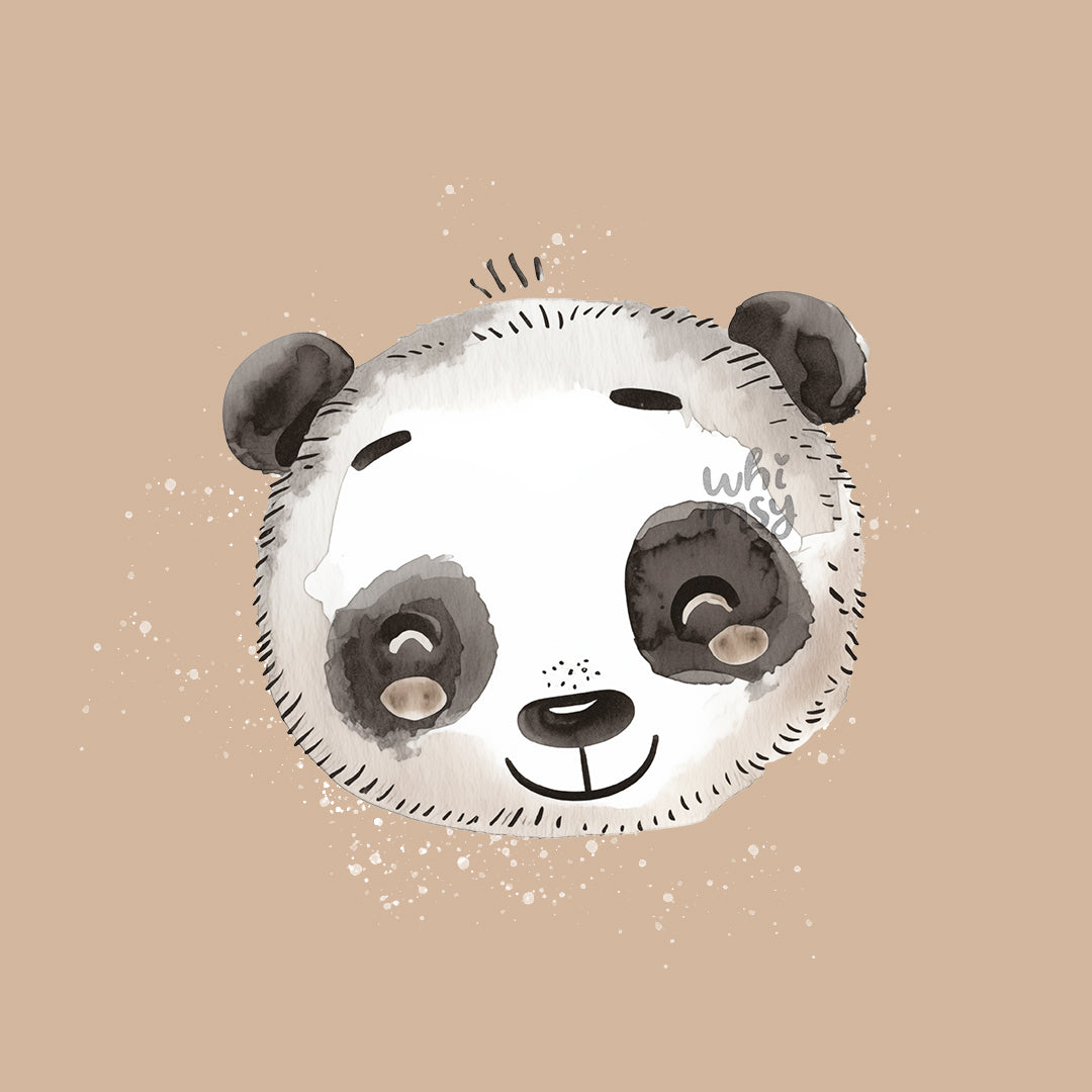 Happy panda PNG clipart