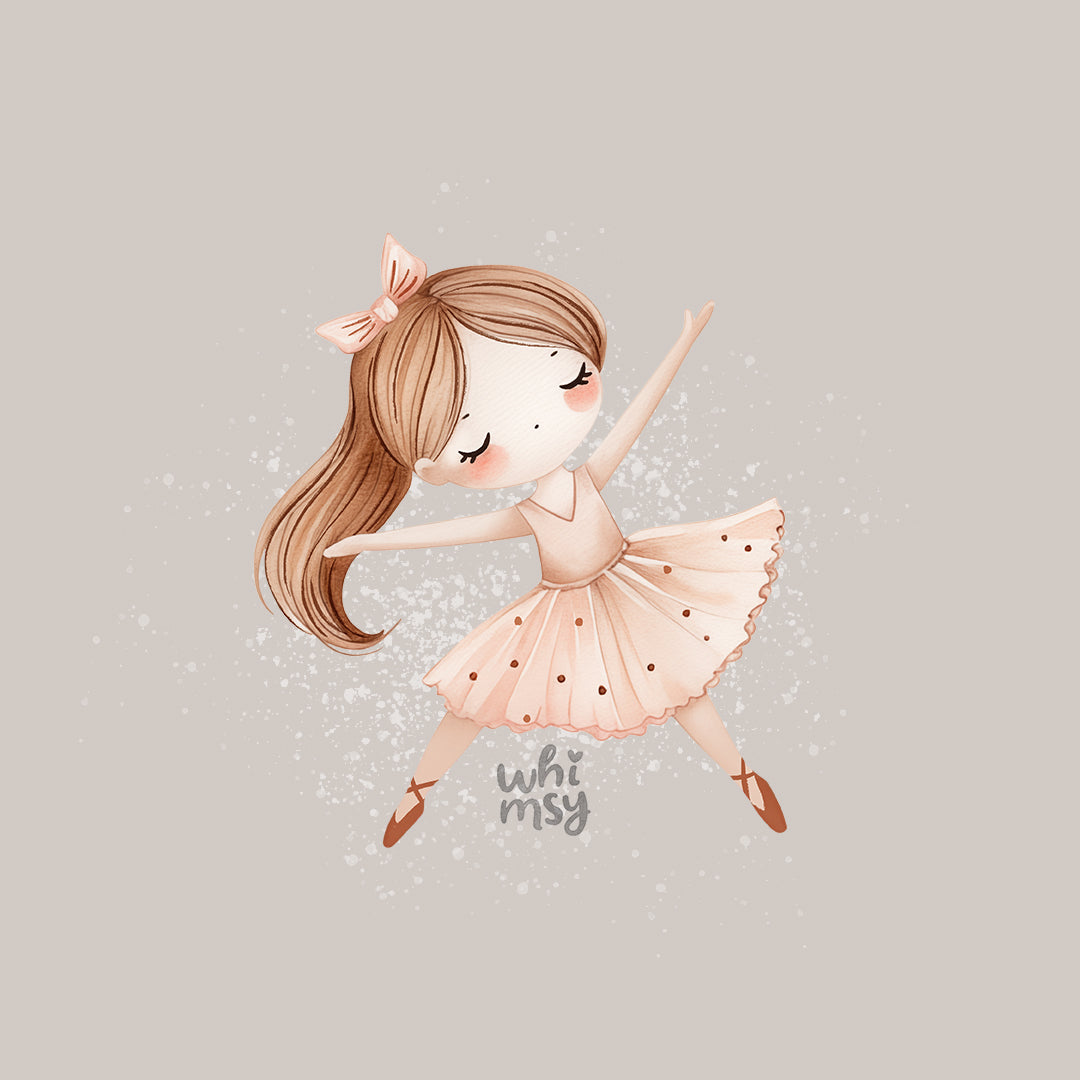 Ballerina PNG clipart set