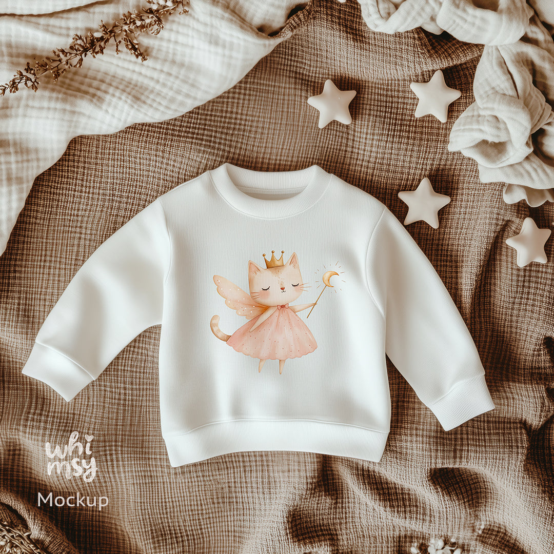 Kids Sweatshirt Mockup