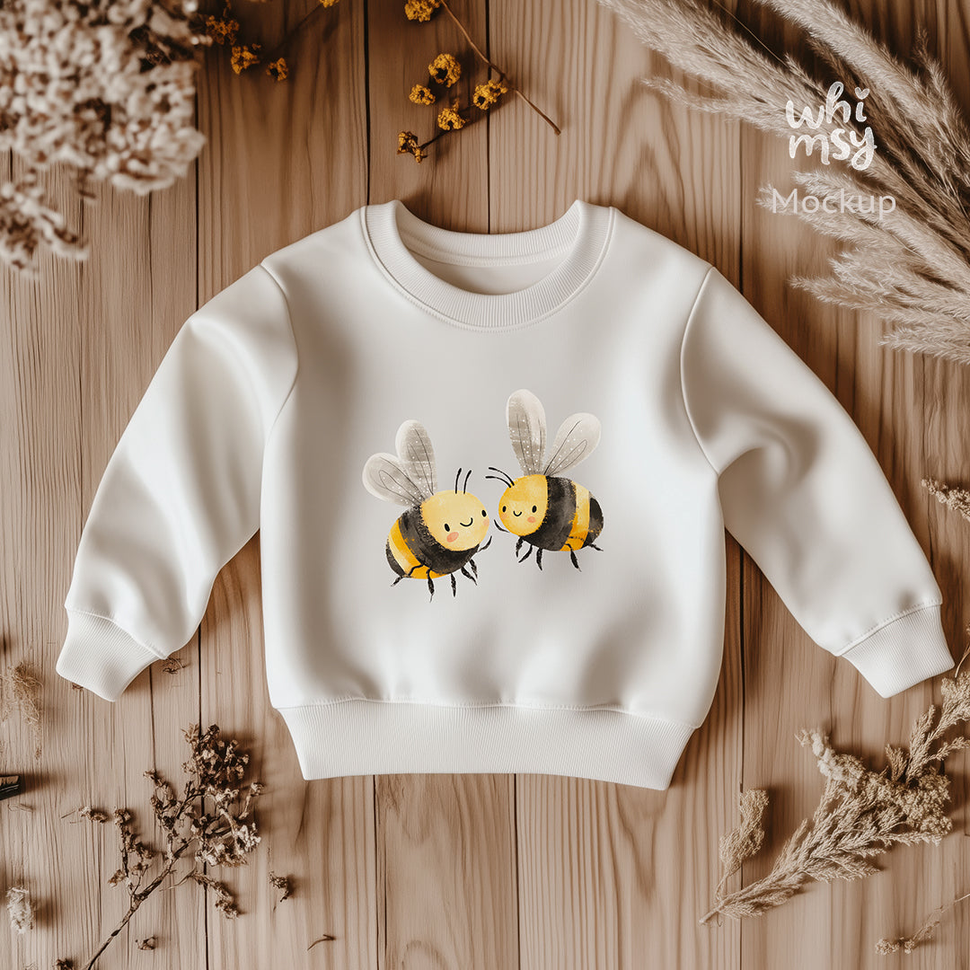 Kids Sweatshirt Mockup