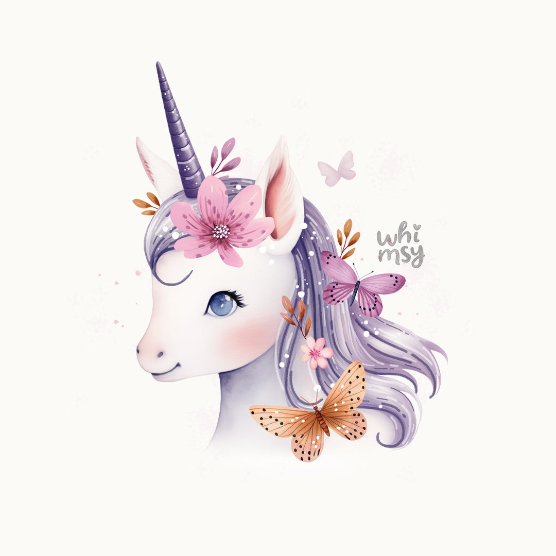 Unicorn PNG clipart set